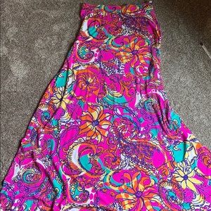 Lily Pulitzer long skirt
